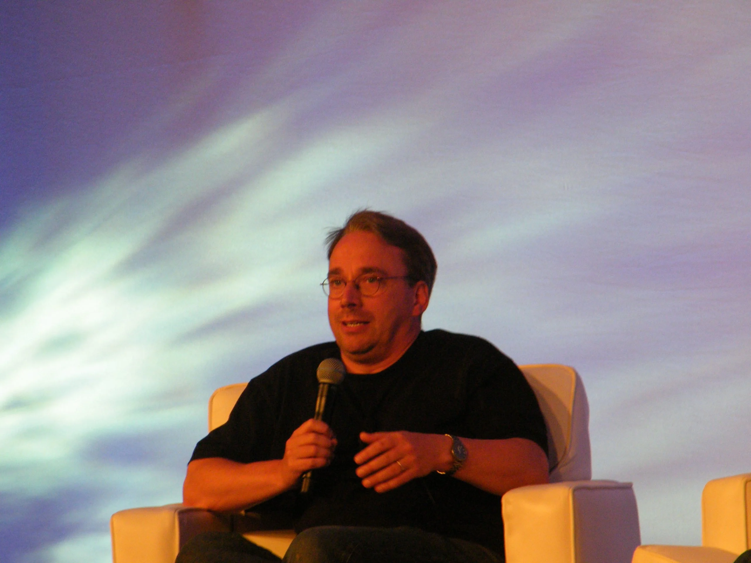 Linus Torvalds LinuxCon 2012